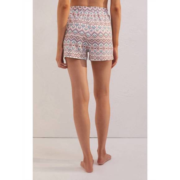 NEW Z SUPPLY cozy days fair isle short in bone - Picture 2 of 5